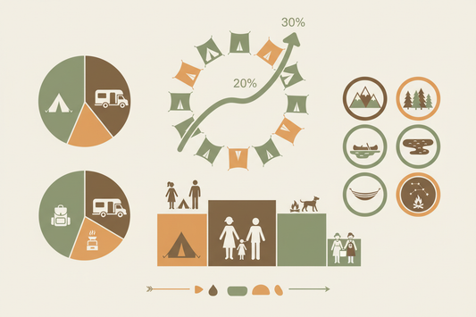 Comportement des campeurs européens : statistiques clés et tendances 2024–2025