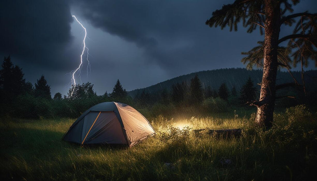 Orage en camping ou en randonnée : Quoi faire pour rester en sécurité