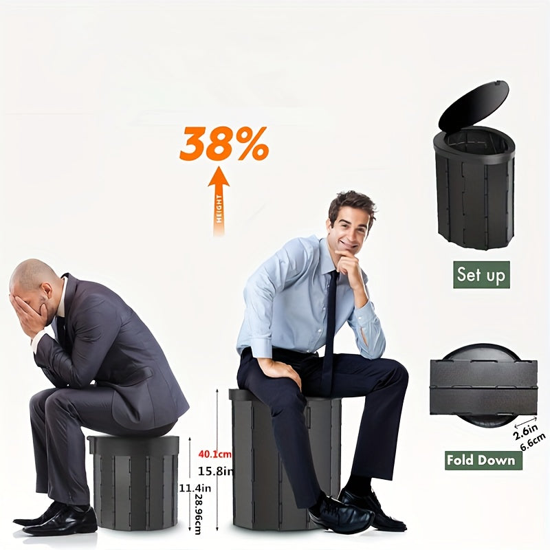 Toilettes Portables Camping Pop-Up avec Tente Intimité