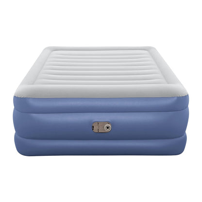 Matelas Gonflable Bestway Double avec Pompe Intégrée – 203x152x61 cm