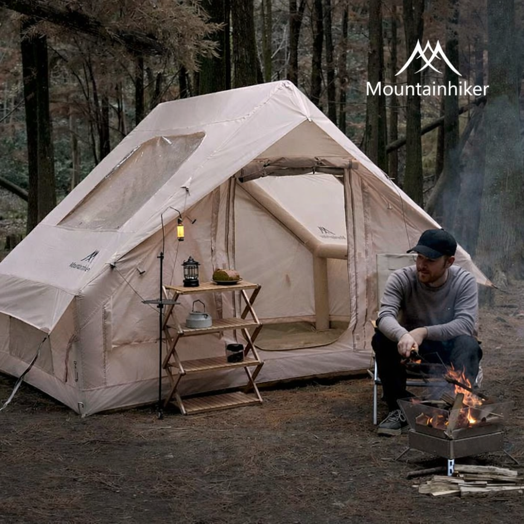 Tente Gonflable MOUNTAINHIKER – 3 à 6 Personnes, 6,3 m², Toit Starry Sky