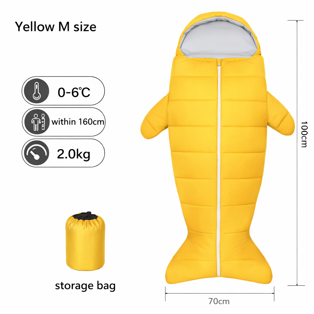 Sac de couchage ultraléger – Enfants, Ados & Adultes (S/M/L)
