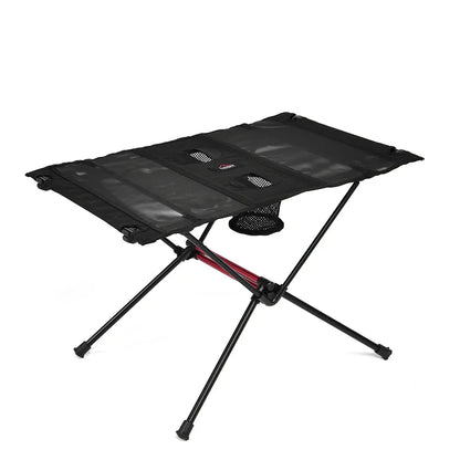 Table Pliante de Camping en Aluminium – Légère et Compacte Noire