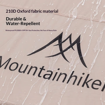 Tente Gonflable MOUNTAINHIKER – 3 à 6 Personnes, 6,3 m², Toit Starry Sky