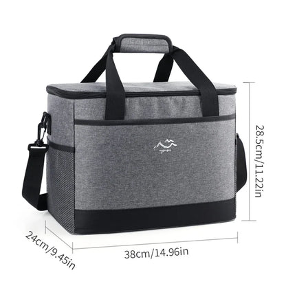 Sac Isotherme de Camping 26L – Gris Foncé Portable et Léger