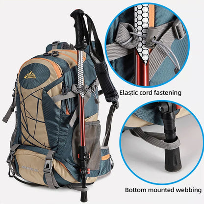 Sac à Dos Camping Escalade Multifonction – Oxford, Grande Capacité – Bleu Foncé