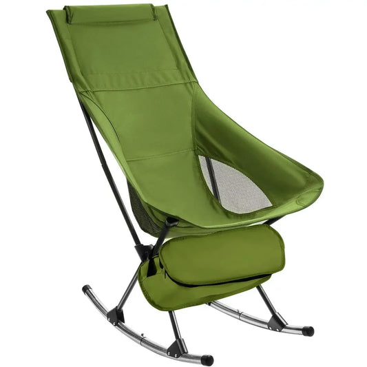 Chaise Berçante de Camping Pliable – Confort Outdoor Aluminium