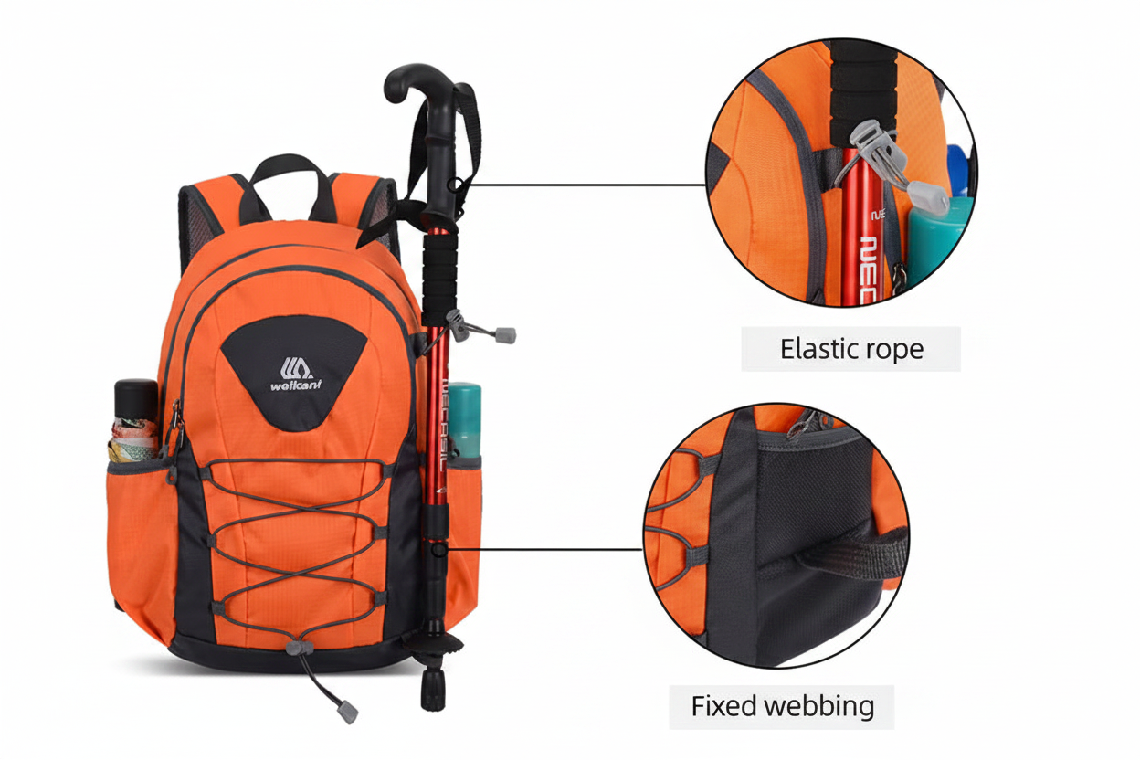 Mini Sac à Dos Ultraléger - Randonnée, Vélo & Camping