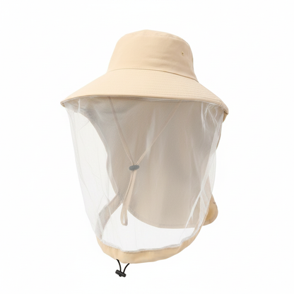 Chapeau Anti-Moustiques avec Filet - Protection UV UPF 50+