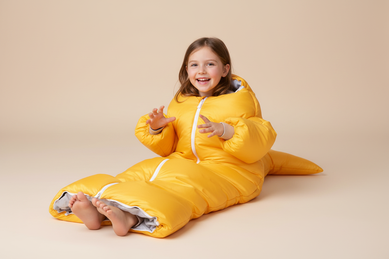 Sac de couchage ultraléger – Enfants, Ados & Adultes (S/M/L)
